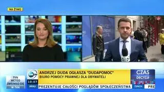Rusza "Duda-pomoc"- biuro pomocy prawnej dla obywateli