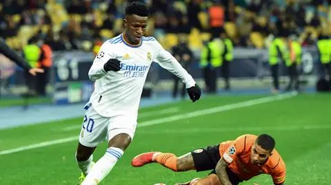 Vinicius rozdawał karty w Kijowie. Real rozbił Szachtara