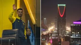 Ronaldo przywitany został w Arabii Saudyjskiej jak król