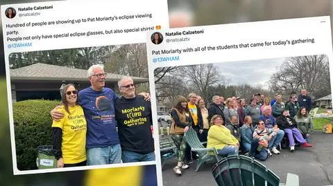 Pół wieku temu obiecał uczniom, że zobaczą zaćmienie Słońca. Teraz obejrzał je wraz z setką wychowanków