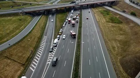 Do zderzenia pojazdów doszło na A4, na wysokości Krakowa