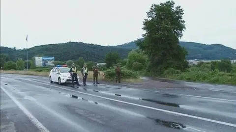 Po strzelaninie w Mukaczewo w Zakarpaciu wciąż panuje napięta sytuacja
