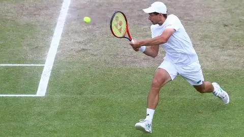 Drugie zwycięstwo Majchrzaka w kwalifikacjach Wimbledonu. Żuk poza turniejem