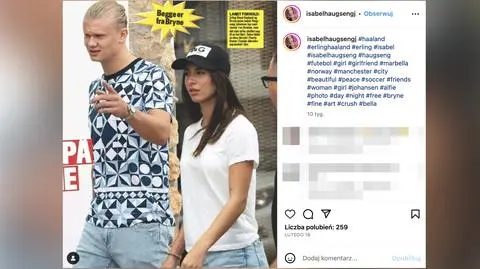 Erling Haaland przedstawił światu swoją miłość