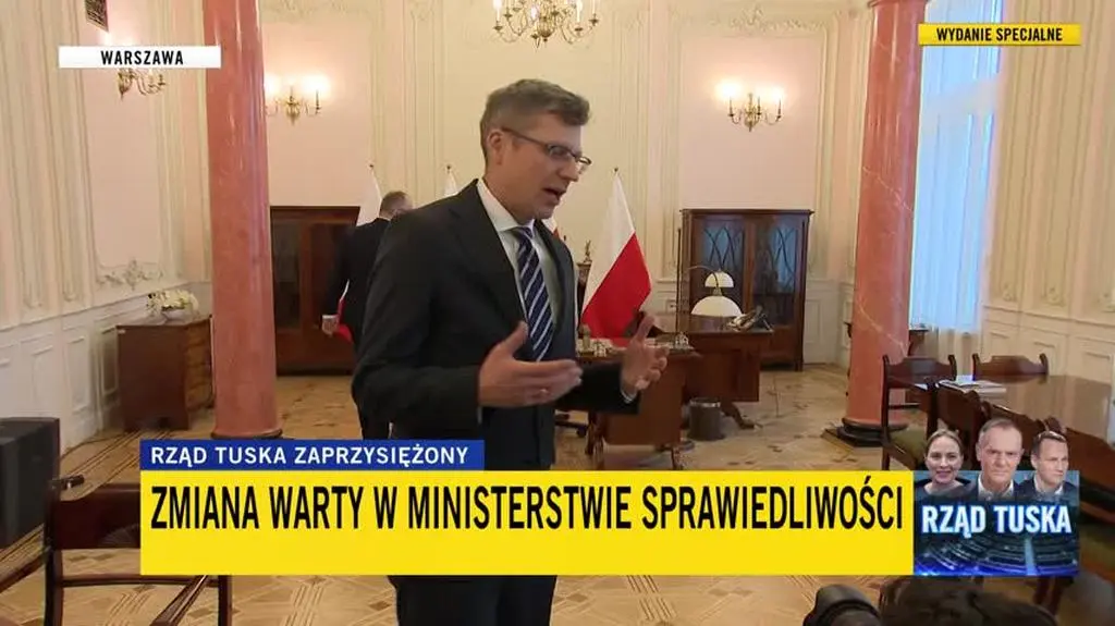 Zmiana warty w ministerstwie sprawiedliwości