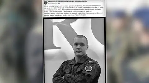 Społeczność szkoły żegna tragicznie zmarłego absolwenta 