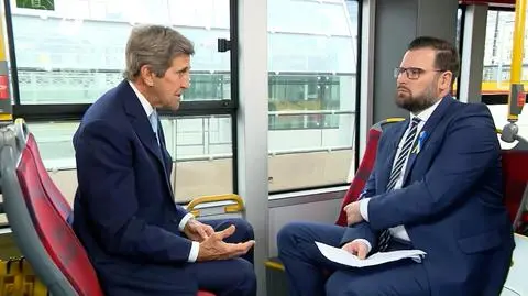 Kerry w rozmowie ze Sznajderem