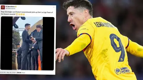 Lewandowski na scenie z wyróżnieniem