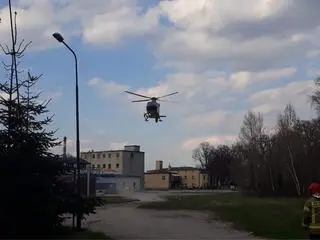 W akcji ratunkowej uczestniczył śmigłowiec LPR