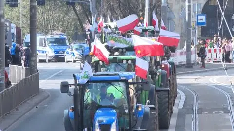 Rolnicy przejechali przez Szczecin
