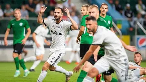 Nerwy do ostatniego gwizdka. Legia bliżej awansu do następnej rundy