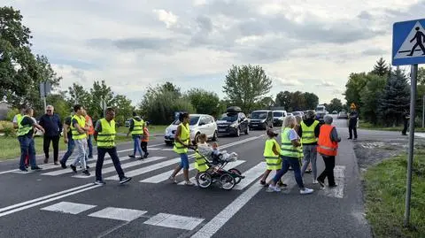 Mieszkańcy domagają się poprawy bezpieczeństwa na DK 14