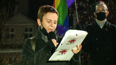 Wyjaśnień w sprawie profesor chciał minister Czarnek. Nie będzie postępowania w związku z jej udziałem w proteście