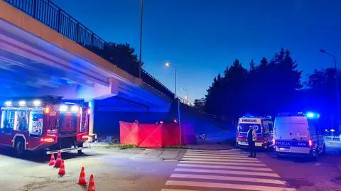 60-latka zmarła na miejscu