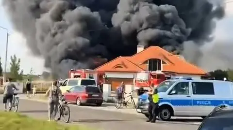 Pożar w Ławkach