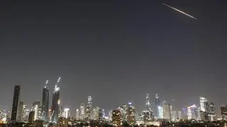 Pocisk nad Tel Awiwem