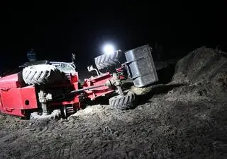 Mężczyzna doznał poważnych obrażeń i zmarł na miejscu