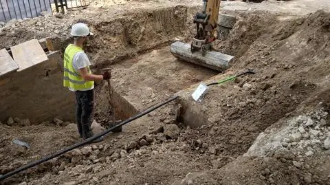 Prace w terenie trwały pod tydzień