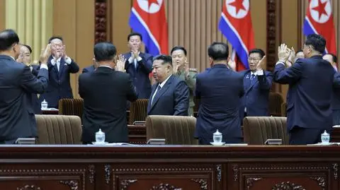 Kim Dzong Una na sesji Najwyższego Zgromadzenia Ludowego