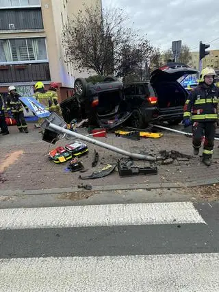 Wypadek w Pruszkowie