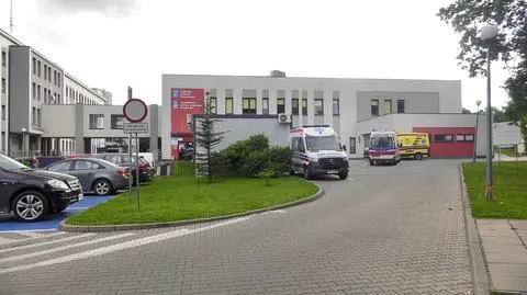 Szpital w Kielcach, gdzie doszło do ataku na pielęgniarza
