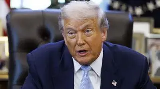 Dziennikarze zwrócili uwagę na głos Trumpa. "Czy czuje się pan dobrze?"