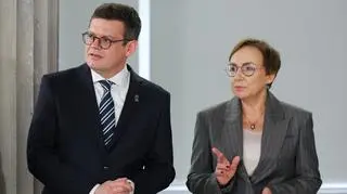 Krystian Markiewicz i Anna Korwin-Piotrowska