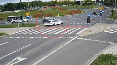 Nie zatrzymał się na czerwonym