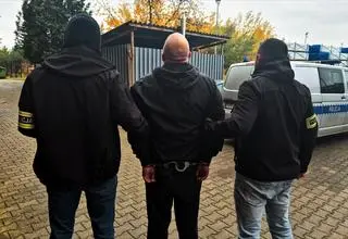Mężczyźni zostali zatrzymani po pościgu