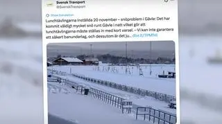 Atak zimy. Paraliż komunikacyjny na południu kraju