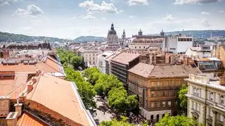 Budapeszt, widok na Aleję Andrassyego