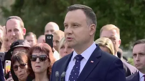 Duda: chylimy głowy przed wszystkimi którzy stali się ofiarami straszliwego Holokaustu