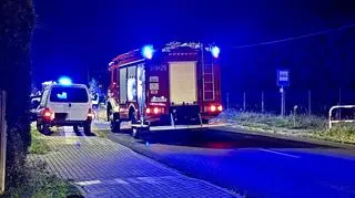 Konie wybiegły na drogę. Doszło do zderzenia
