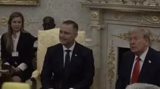 Wkrótce konferencja Nawrockiego po spotkaniu z Trumpem. Oglądaj w TVN24 i TVN24+