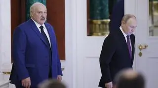 Alaksandr Łukaszenka i Władimir Putin