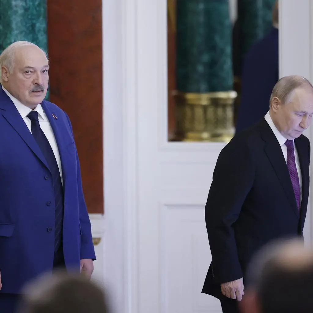 Alaksandr Łukaszenka i Władimir Putin