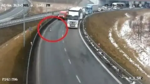 Cielaki na autostradzie A2