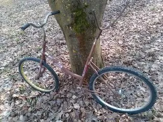 Nie ma łańcucha i pedałów