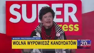Wolna wypowiedź Joanny Senyszyn