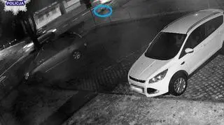 Postawę świadków wypadku zarejestrowała kamera monitoringu