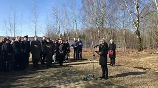 Uroczystości odbyły się też na miejscu tragedii