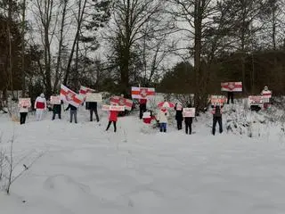 Antyrządowe protesty na Białorusi trwają od sierpnia zeszłego roku 