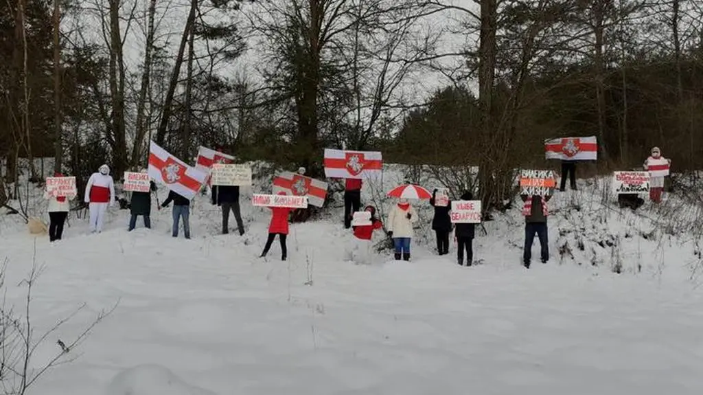 Antyrządowe protesty na Białorusi 