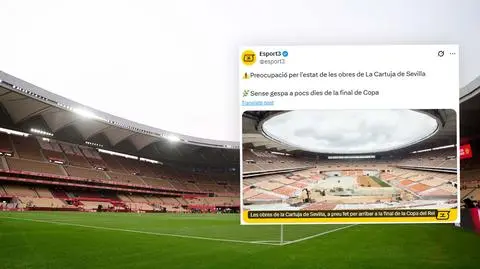 Plac budowy w miejscu najbliższego El Clasico. Walka z czasem