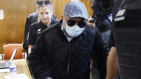 Husamettin Dogan podczas rozprawy