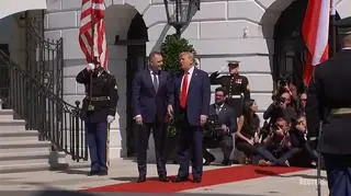Nawrocki już u Trumpa. Oglądaj w TVN24 i TVN24+