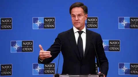 Sekretarz generalny NATO Mark Rutte