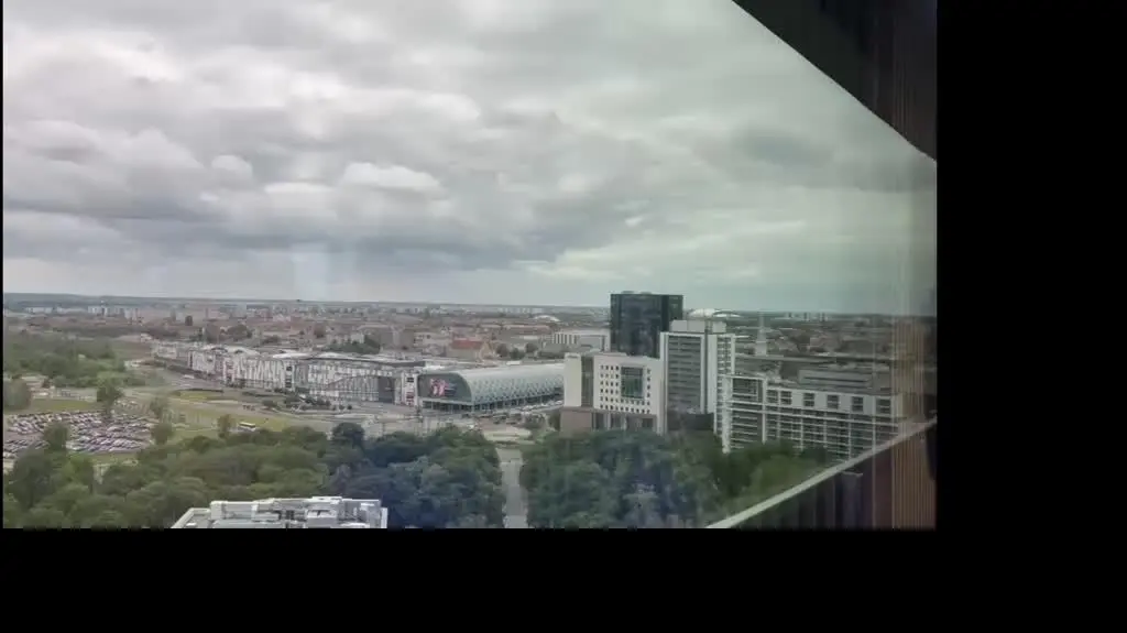 Widok na południe Poznania