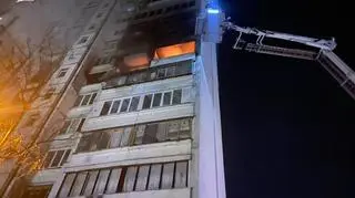 Kijów po nocnym ataku sił rosyjskich 