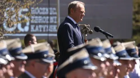Donald Tusk o ataku na Sumy w trakcie obchodów 85. rocznicy zbrodni katyńskiej